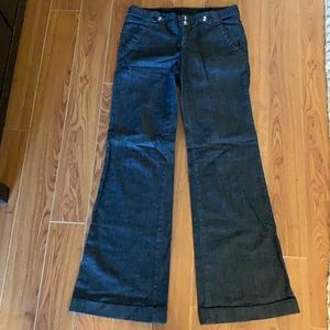 Club Monaco Wide Leg Denim Pants
